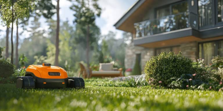 Robotmaaier zonder draad installeren