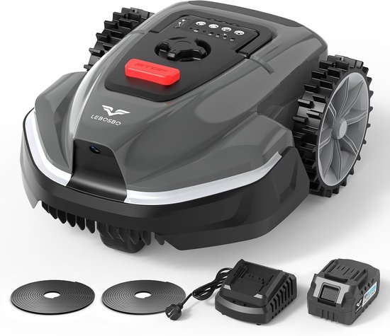 Draadloze Robotmaaier – Accu 4 Ah – Voor Gemakkelijk Maaien van Je Gazon