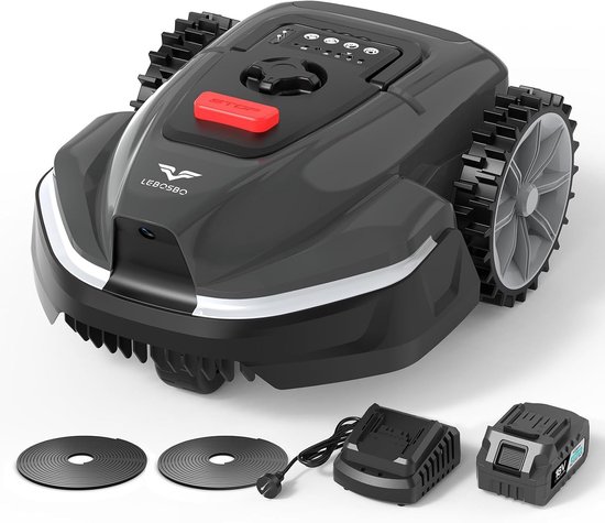 Robotmaaier – Draadloos – Accu van 4 Ah – Voor Gemakkelijk Grasmaaien