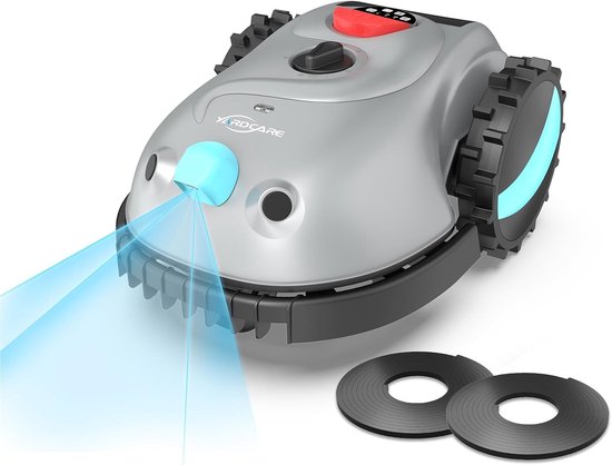Robotmaaier zonder begrenzingskabel – Groen – 4 Ah Accu – Met Camera en Hindernisvermijding – Voor Eenvoudig Gazononderhoud