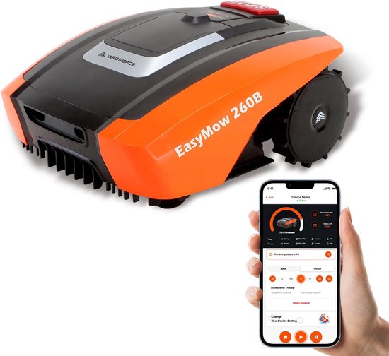 Slimme Robotmaaier 260 m² – – m² – Zelfrijdende Grasmaaier Bluetooth – Medahomestore